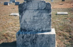 Martha Mae  (Matt) <I>Ingram</I> Walser 