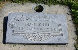 Marie Christine <I>Christensen</I> Fife 