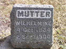 Caroline Albertine Wilhelmine <I>Muelleger</I> Krueger 