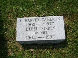 Ethel <I>Torrey</I> Cameron 