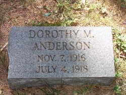 Dorothy M Anderson 