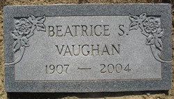 Beatrice <I>Spence</I> Vaughan 