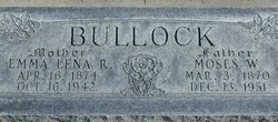 Moses William Bullock 