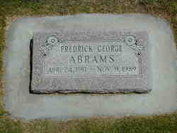 Fredrick George Abrams 