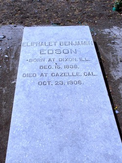 Pvt. Eliphalet Benjamin Edson 