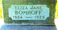 Eliza Jane <I>Rouse</I> Bomhoff 