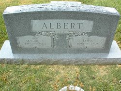 Margaret E. “Maggie” <I>Barnes</I> Albert 
