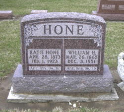 Katherine “Katie” <I>Freewalt</I> Hone 