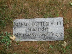 Maemee <I>Totten</I> Ault 