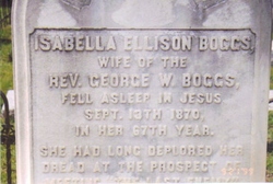 Isabella Williamson <I>Ellison</I> Boggs 