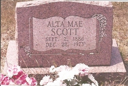 Alta Mae <I>Anderson</I> Scott 