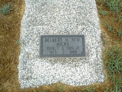 Delbert H. “Red” Hicks 