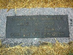 Sarah Jane <I>Miller</I> Kemmerer 