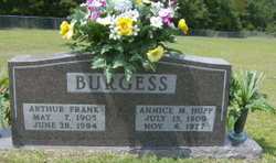 Annice M. <I>Huff</I> Burgess 