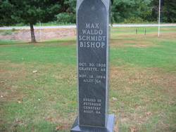Max Waldo Schmidt Bishop 