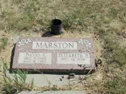 Elizabeth H “Bessie” <I>Haxton</I> Marston 