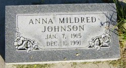 Anna Mildred <I>Abersold</I> Johnson 