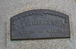 John Frederick Weber 