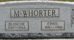Blanche <I>Elliott</I> McWhorter 
