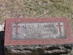 Alice E Akey 