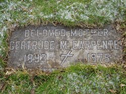 Gertrude M <I>Schneider</I> Carpenter 