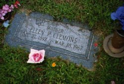 Rosa Ellen <I>Rogers</I> Clemons 