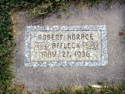 Robert Horace Affleck 