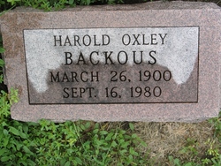 Harold Oxley Backous 