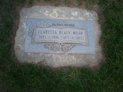 Claretta Blain <I>Rohwer</I> Muir 