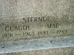 Claude W Sterner 