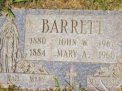 Mary Anne <I>Heron</I> Barrett 