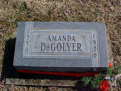 Amanda Jane <I>Wooley</I> DeGolyer 