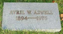 Avril E. <I>Wilhite</I> Aswell 