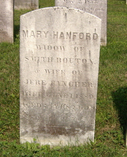 Mary <I>Hanford</I> Bouton 