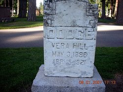 Vera <I>Hill</I> Dodge 