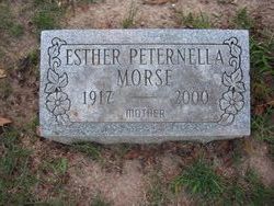 Esther Peternella <I>Rose</I> Morse 
