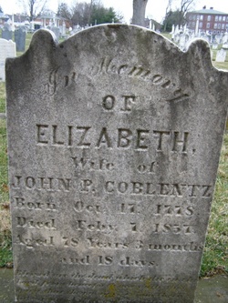 Elizabeth <I>Culler</I> Coblentz 