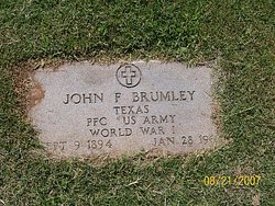 John F Brumley 
