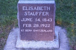 Elizabeth <I>Luthi</I> Stauffer 
