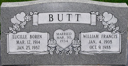 Lucille <I>Boren</I> Butt 