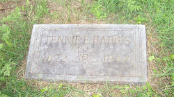 Tennessee Elizabeth “Tennie” <I>Eldridge</I> Harris 