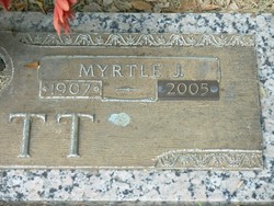 Myrtle Janette <I>Ralston</I> Wyatt 