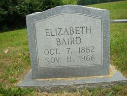Elizabeth <I>Frederick</I> Baird 