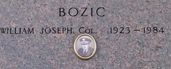 Col William Joseph Bozic 