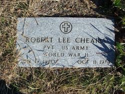 Pvt Robert Lee Chears 