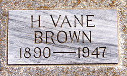 Harold Vane Brown 