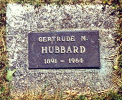 Gertrude Mary <I>Dehm</I> Hubbard 