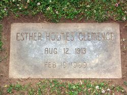 Esther Holmes Clemence 