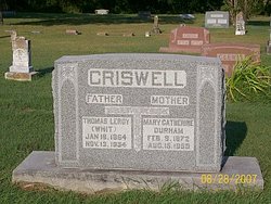 Thomas Leroy Criswell 
