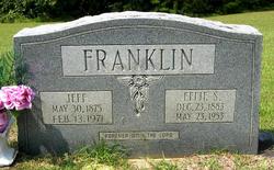 Effie Susan Ozella <I>Hamilton</I> Franklin 